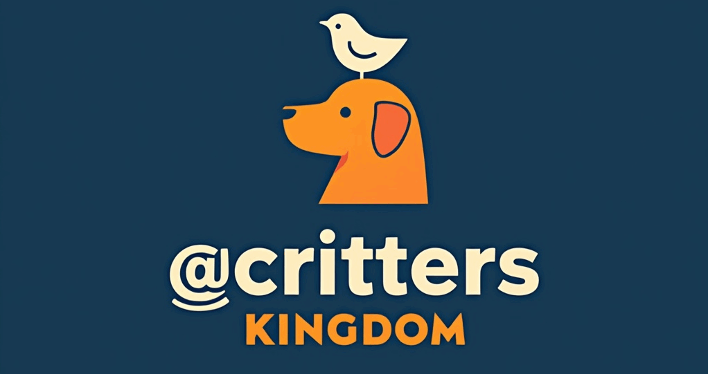 Critters Kingdom online pet store logo – pet supplies and accessories